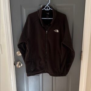 The North Face Men’s Full Zip Fleece Jacket Black Size Large